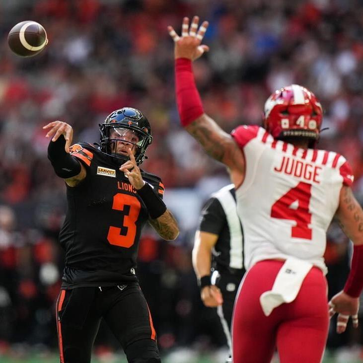 Adams Jr. returns from injury to lead B.C. Lions to 37-9 win over Calgary Stampeders